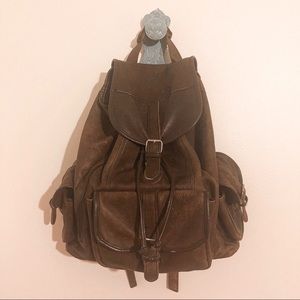 Vintage | Marlboro | brown leather | backpack bag